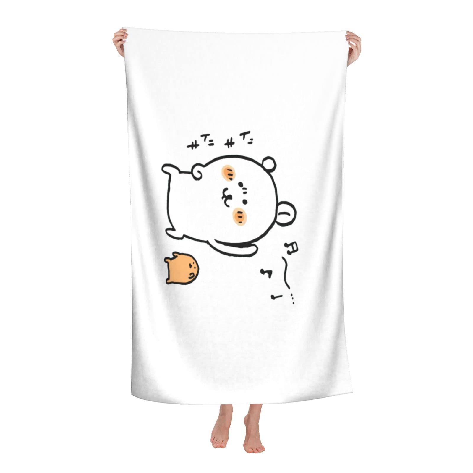 自分ツッコミくまバスタオル